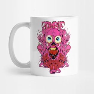 Creepy zombies with human organs Mug